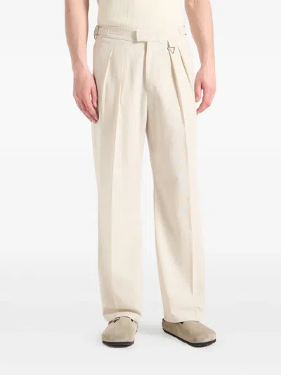 Manière De Voir Pierre Pleat-detailed Trousers