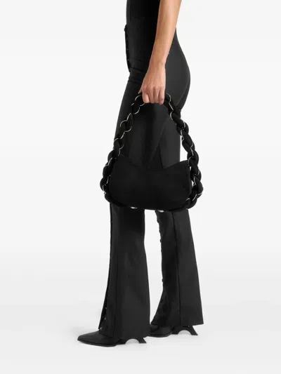 Manière De Voir Therese Button-detail Flared Trousers