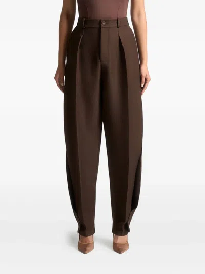 Manière De Voir Sophie Twist-detail Trousers
