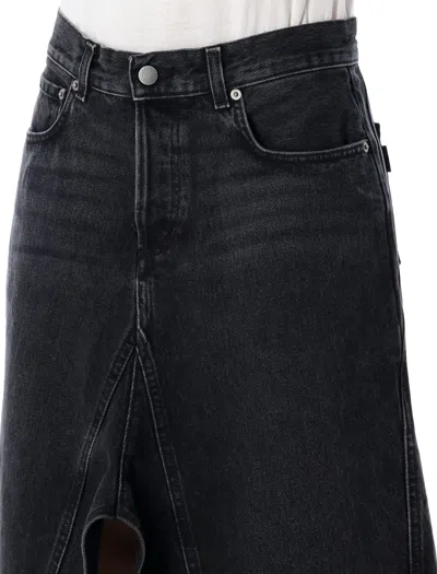 Haikure Stacy Dive Skirt Blue Wash