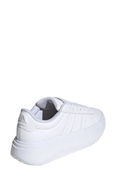 Adidas Originals Adidas Grand Platform Sneaker In White