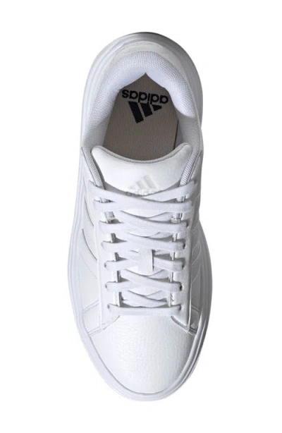 Adidas Originals Adidas Grand Platform Sneaker In White