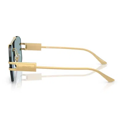 Versace 0ve2275 Damier Plaque 100280 Oro Glasses