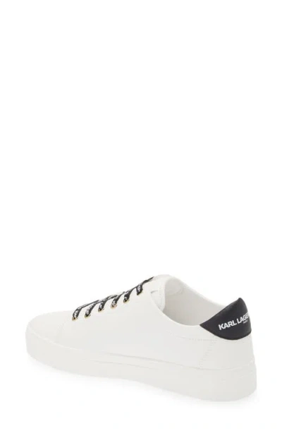 Karl Lagerfeld Paris Cylie Low Top Sneaker In Multi