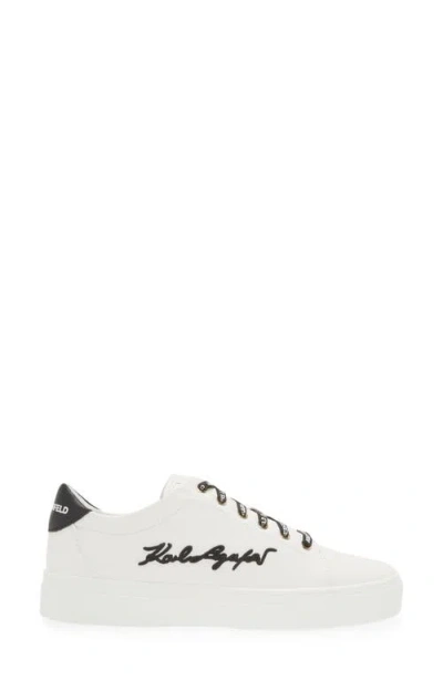 Karl Lagerfeld Paris Cylie Low Top Sneaker In Multi