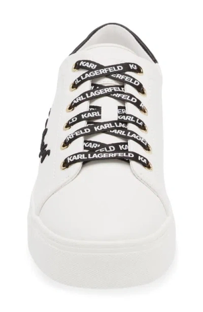 Karl Lagerfeld Paris Cylie Low Top Sneaker In Multi