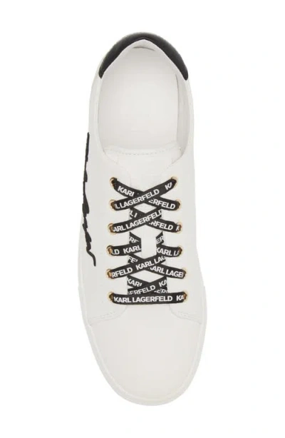 Karl Lagerfeld Paris Cylie Low Top Sneaker In Multi