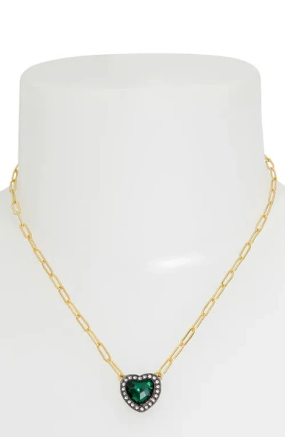 Kurt Geiger London Heart Halo Pendant Necklace
