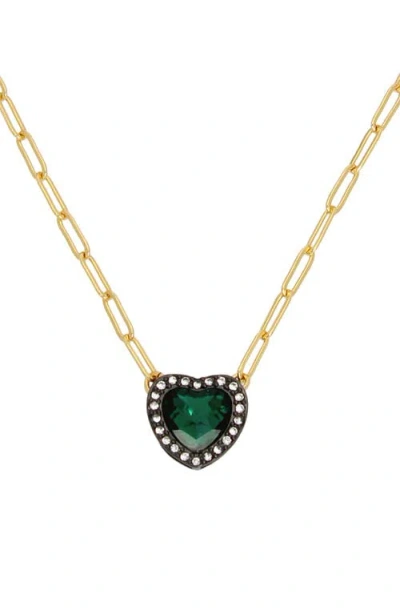 Kurt Geiger London Heart Halo Pendant Necklace