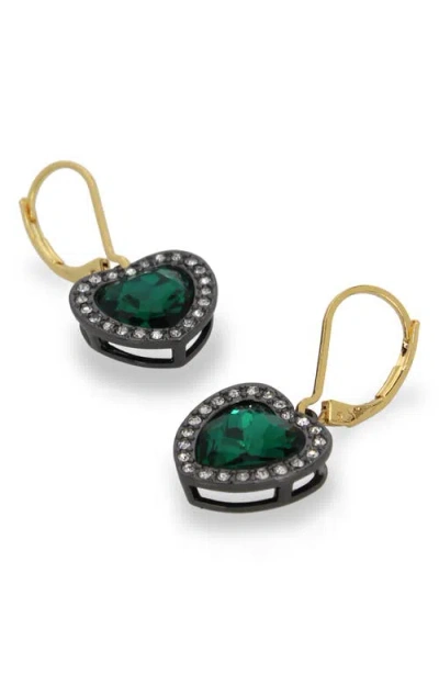 Kurt Geiger Heart Halo Drop Lever Back Earrings
