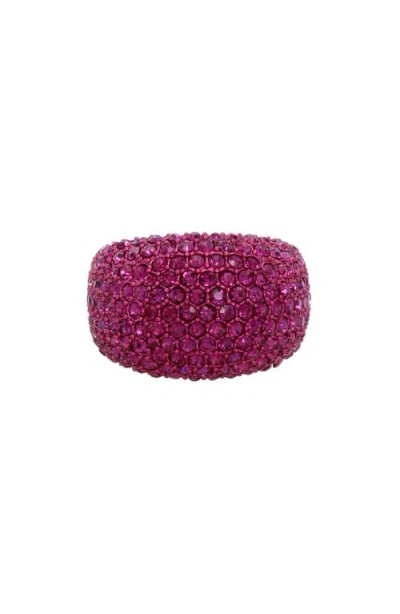Kurt Geiger Pave Dome Cocktail Ring