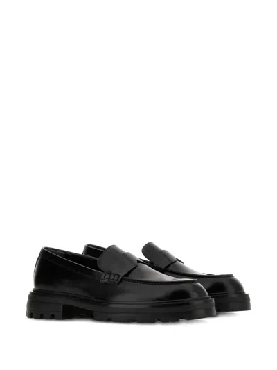 Hogan H673 Leather Loafers