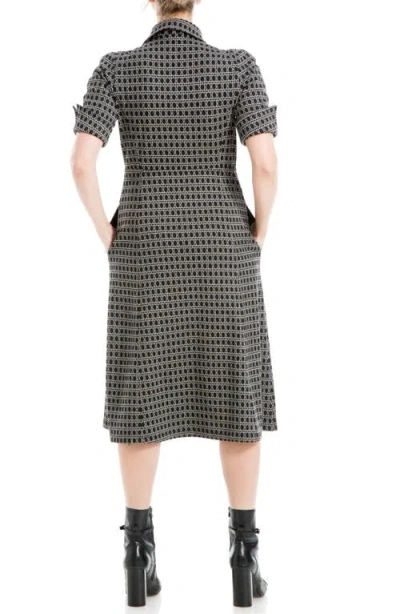 Max Studio Short Sleeve A-line Dress