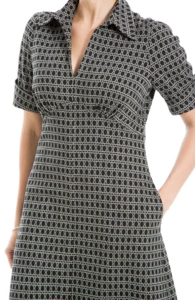 Max Studio Short Sleeve A-line Dress