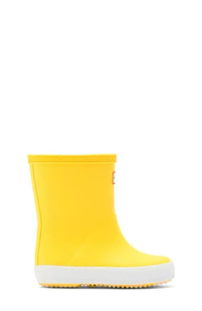 Hunter Kids' First Classic Rain Boot In Yellow