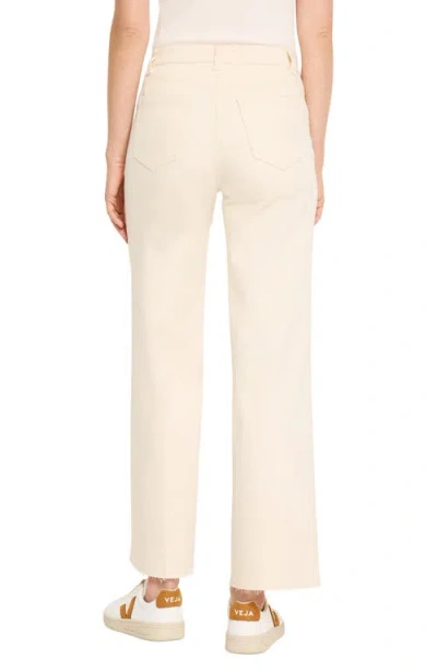 Nic + Zoe Nic+zoe Weekend Raw Hem Mid Rise Ankle Wide Leg Jeans