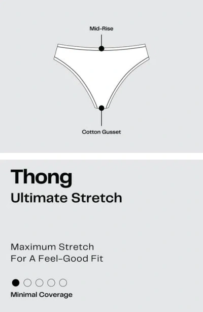Nordstrom Rack Ultimate 5-pack Stretch Thongs In Multi
