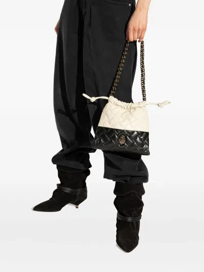 Kurt Geiger Kensington Quilted Drawstring Bag