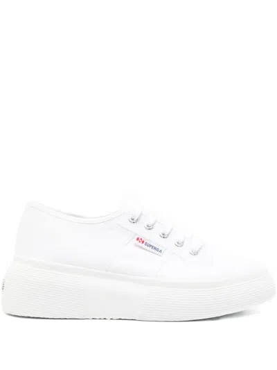 Superga Platform Lace-up Trainers