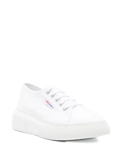 Superga Platform Lace-up Trainers