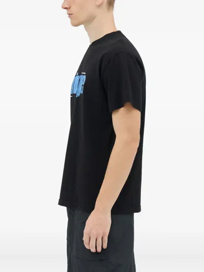 Metalwood Studio Fringe T-shirt In Black