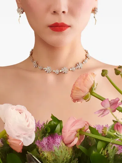 Anabela Chan 14k Gold Daisy Laboratory-grown Diamond And Emerald Earrings In Gold