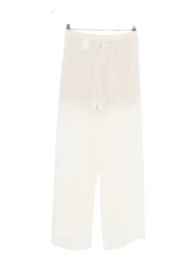 Alysi Semi-sheer Trousers In Neutral
