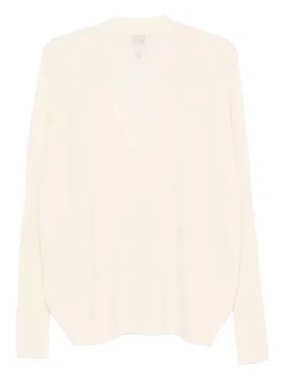 Alysi Knitted Cardigan In Neutral