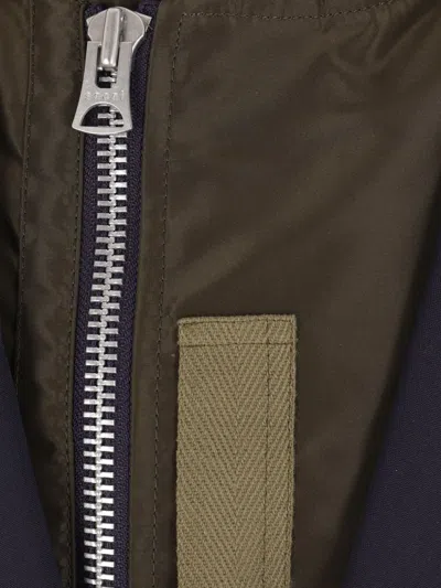 Sacai Zip-detail Button Jacket