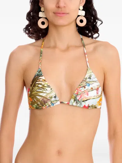 Lygia & Nanny Hanna Triangle Halterneck Bikini Top