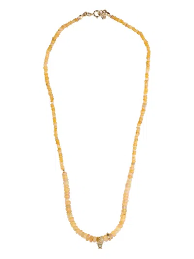 Scosha 10k Yellow Gold Luminary Opal Necklace