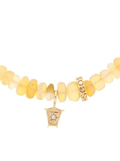 Scosha 10k Yellow Gold Luminary Opal Necklace