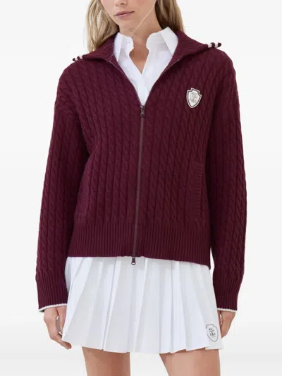 Brunello Cucinelli Cable-knit Zip-front Cardigan