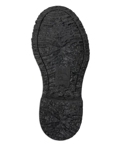 Camper Walden Twins Leather Two-tone Loafers In Black