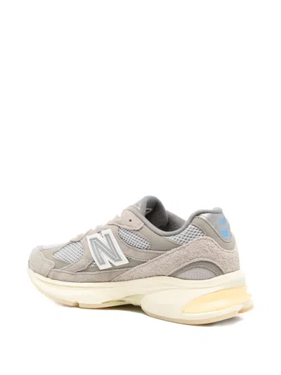 New Balance Mesh And Suede Slip-on Sneakers