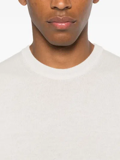 Corneliani Crew-neck Sweater In White