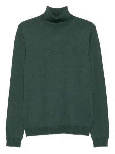 Roberto Collina Wool Sweaters In Green