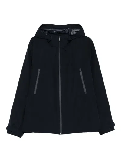 Hugo Boss Gore-tex Waterproof Windbreaker Jacket In Black