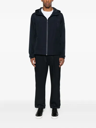 Hugo Boss Gore-tex Waterproof Windbreaker Jacket In Black