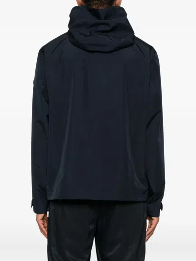Hugo Boss Gore-tex Waterproof Windbreaker Jacket In Black