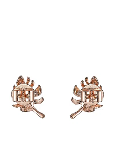 Anabela Chan 18k Gold Palm Diamond Earrings In Gold