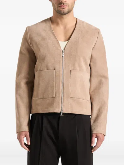 Manière De Voir Maxime Two-way Zip Patch-pocket Jacket