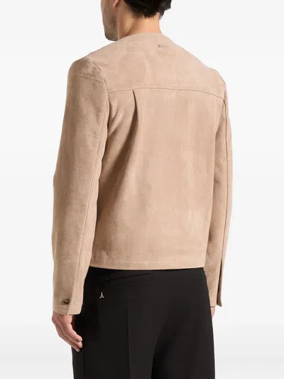 Manière De Voir Maxime Two-way Zip Patch-pocket Jacket
