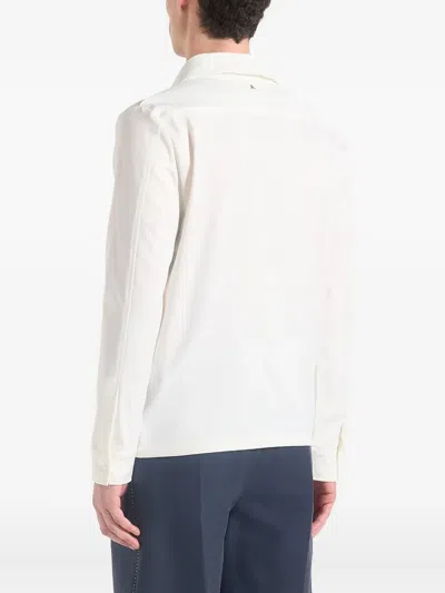 Manière De Voir Double-breasted Satin Shirt