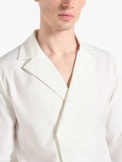 Manière De Voir Double-breasted Satin Shirt