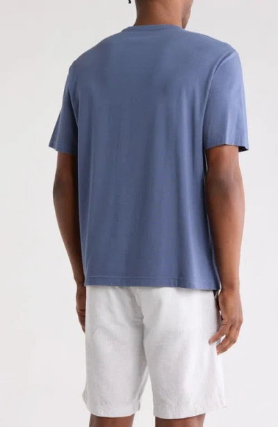 14th & Union Cotton & Modal Blend T-shirt In Blue