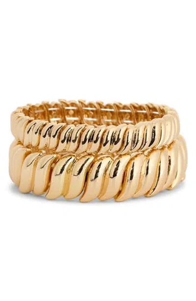 Tasha 2-pack Metal Stretch Bracelets