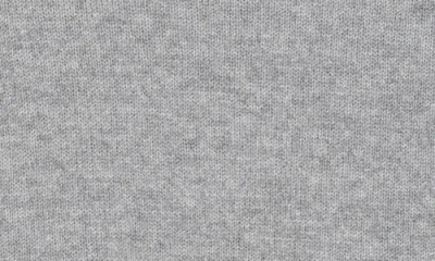 Theory Cashmere Cropped Crewneck Sweater In Gray