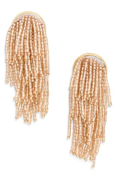 Tasha Seed Bead Fringe Earrings