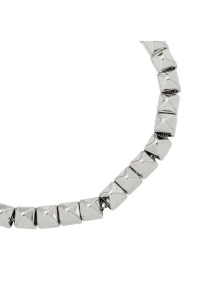 Allsaints Pyramid Flex Chain Bracelet